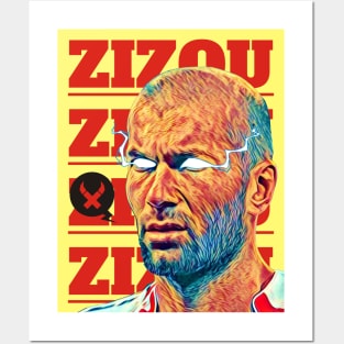 Zizou Posters and Art